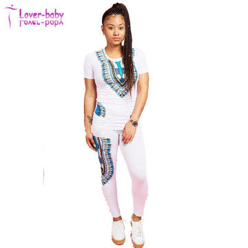 New Wholesale African Clothing Leanne Dashiki Lady Set